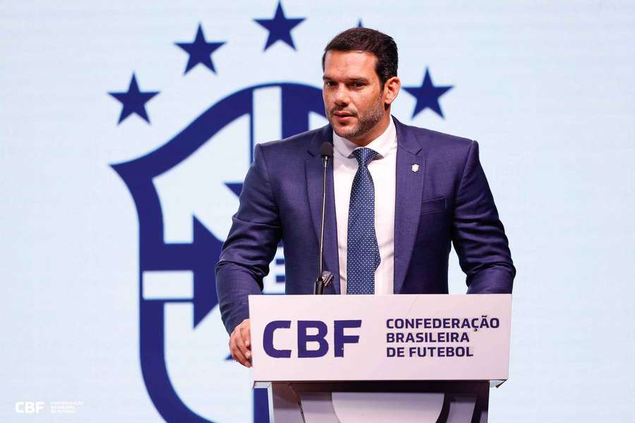 Samir Xaud, presidente da CBF, anunciou redução de datas para o ano que vem 