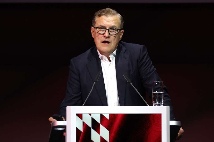 Vorstandschef Jan-Christian Dreesen hat sich auf der Jahreshauptversammlung des FC Bayern zu verschiedenen Themen geäußert.