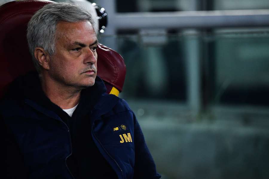 José Mourinho, treinador da Roma