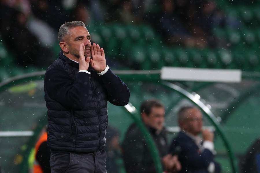 Rui Borges, treinador do Sporting