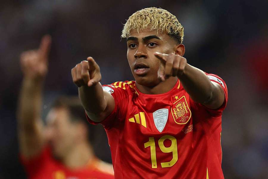 Lamine Yamal scored twice to put Spain in control