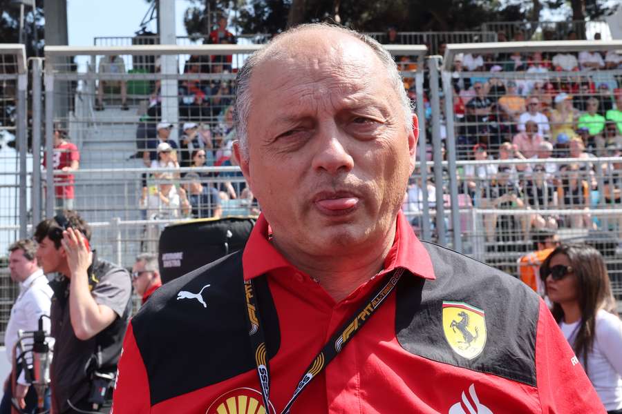 Fred Vasseur, team principal Ferrari