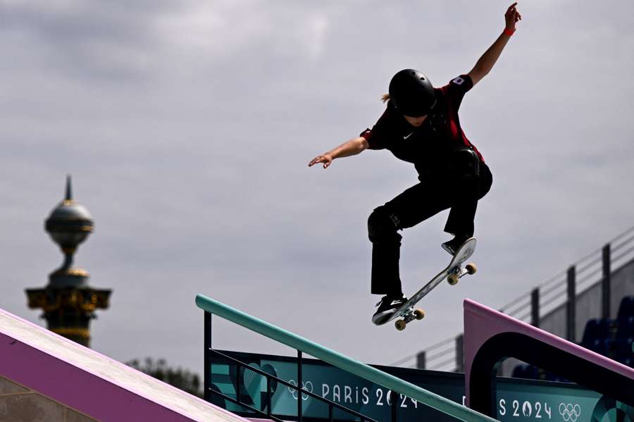 La competición olímpica de skateboard pasa al lunes.