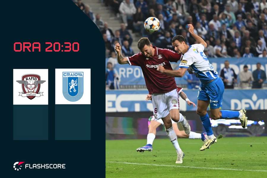 LIVE Superliga Rapid - Universitatea Craiova LIVE Superliga Rapid - Universitatea Craiova