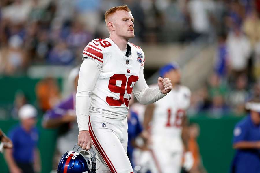 Jude McAtamney faz sua estreia pelo New York Giant