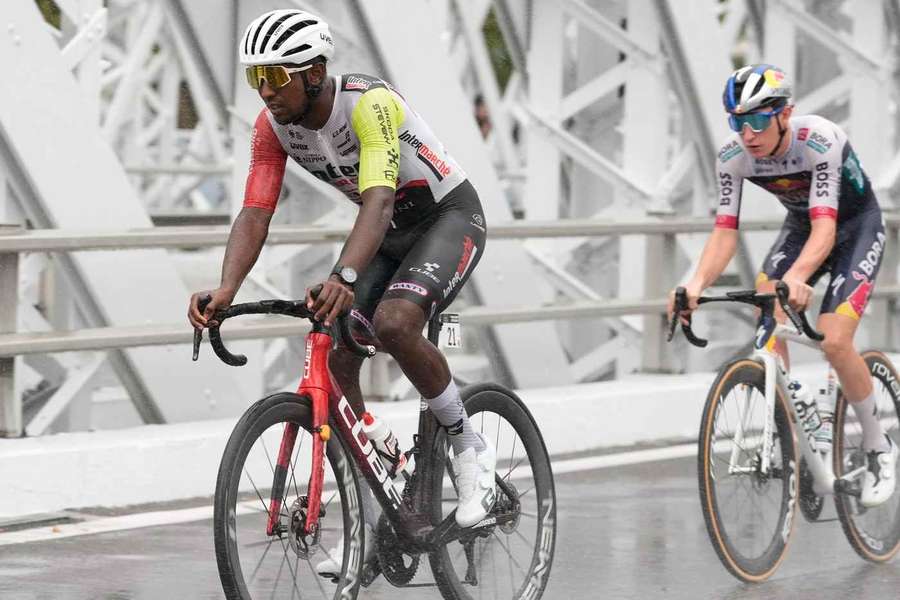 Girmay hat afrikanische Radsport-Geschichte geschrieben Girmay hat afrikanische Radsport-Geschichte geschrieben