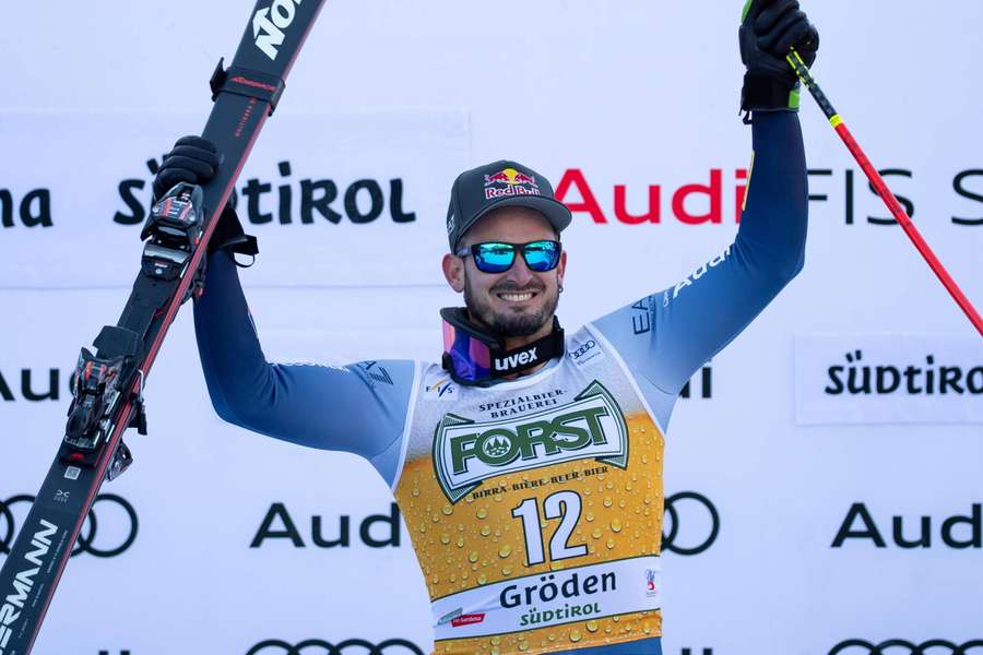 Włoch Paris najszybszy w zjeździe we włoskiej Val Gardenie