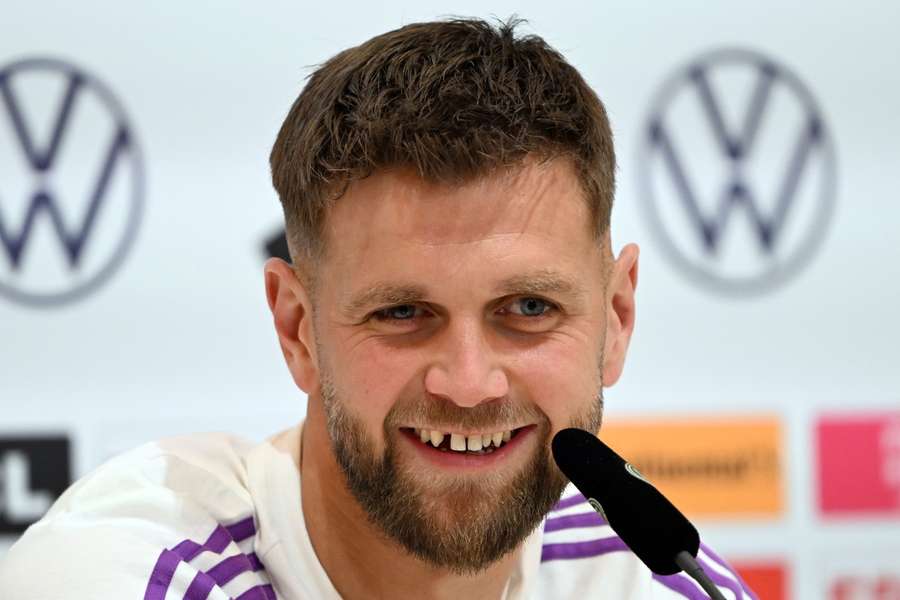 Niclas Füllkrug ist für jeden Spaß zu haben. Niclas Füllkrug ist für jeden Spaß zu haben.