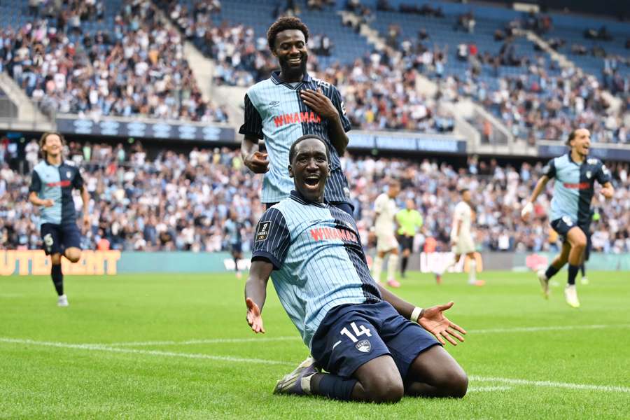 Rassoul Ndiaye a inscrit le deuxième but havrais