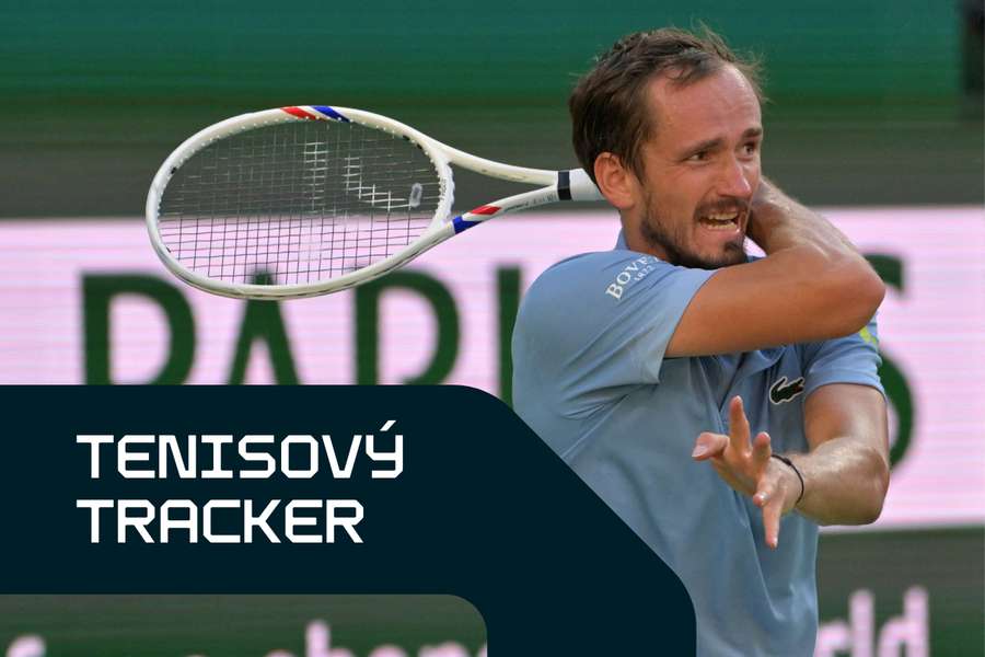 Medvedev ide do finále. Medvedev ide do finále.