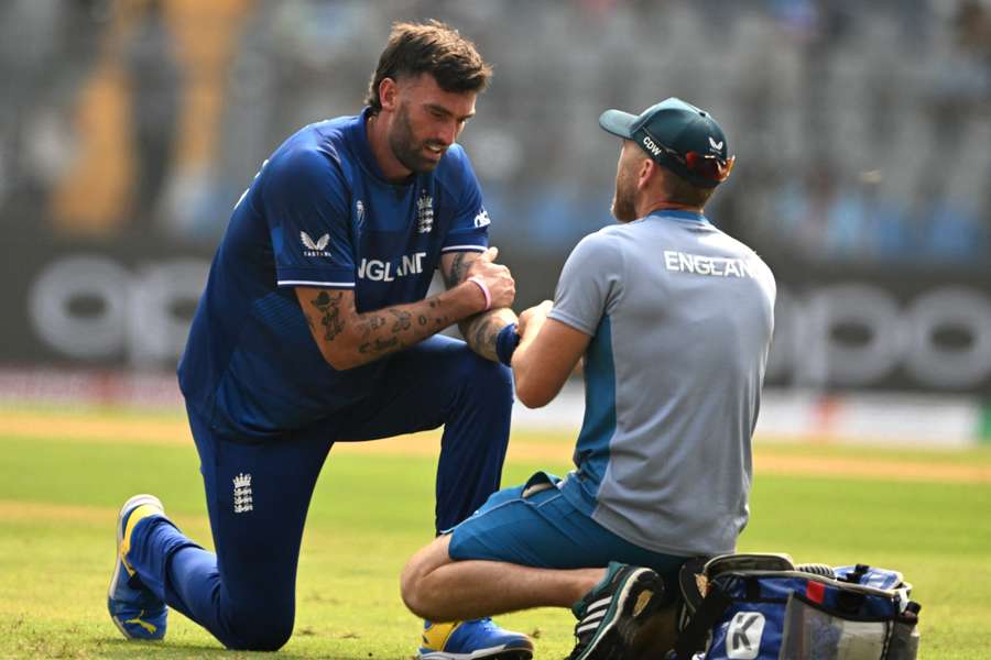 England are set to be without leading wicket-taker Reece Topley for the remainder of their World Cup