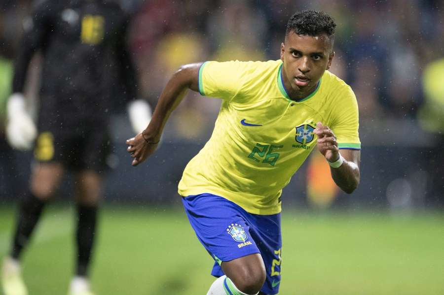 Rodrygo é considerado uma importante joia do elenco brasileiro