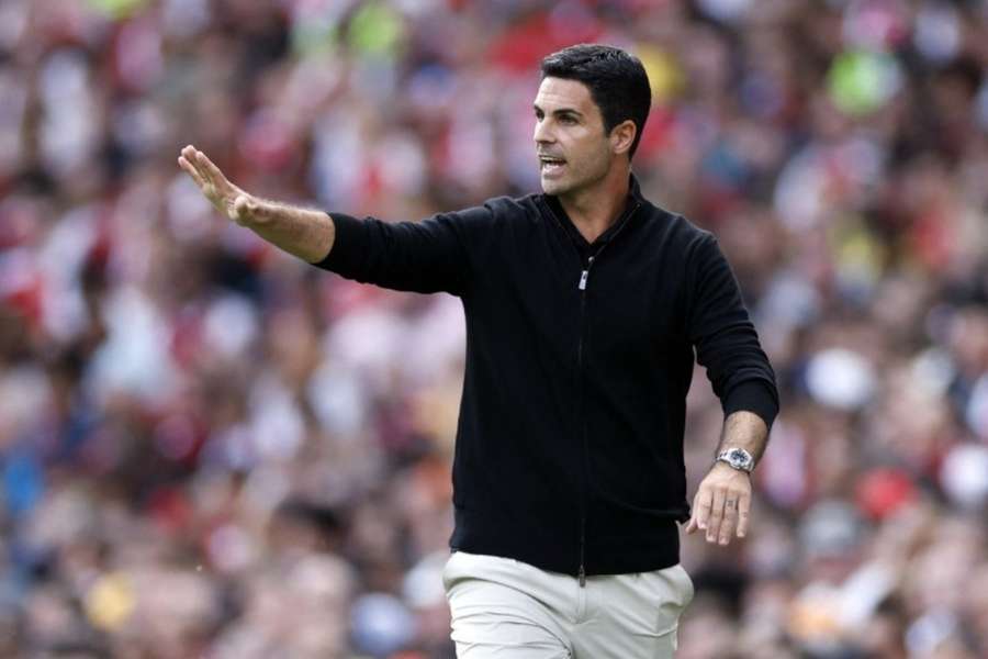 Arteta has his sights set on the title