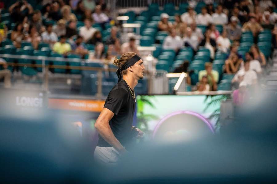 Alexander Zverev chegou aos quartos de final do Open de Miami 2024