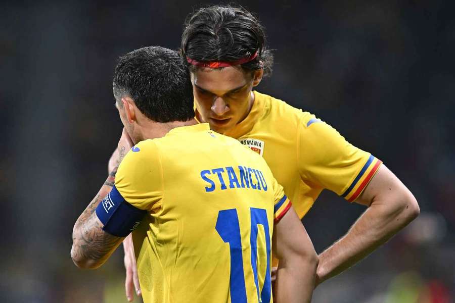 Nicolae Stanciu și Ianis Hagi