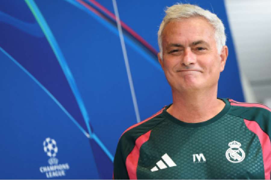 Jose Mourinho ahead of Champions League match
