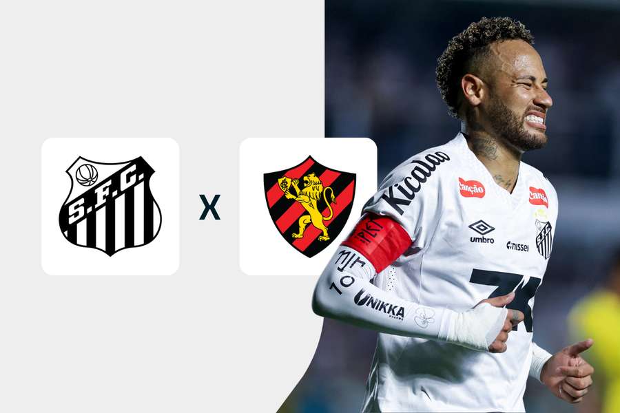 Santos x Sport - Neymar