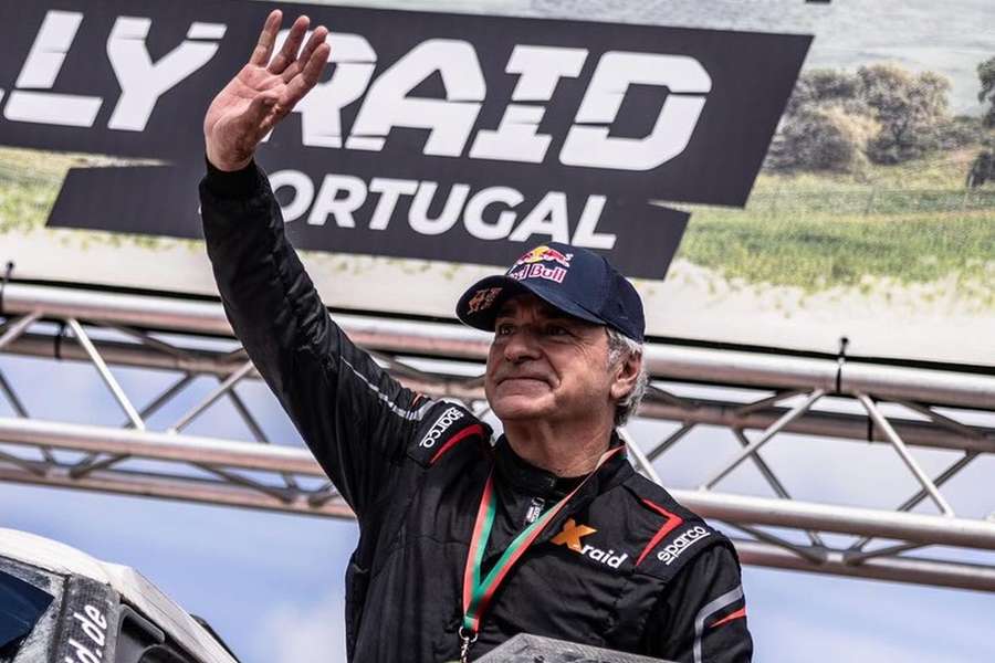 Carlos Sainz no Rally Raid em Portugal