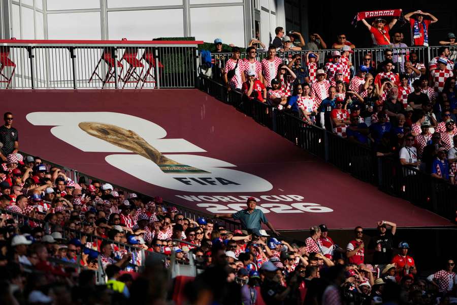Croatia and Panama fans in Toronto on Tuesday Croatia and Panama fans in Toronto on Tuesday