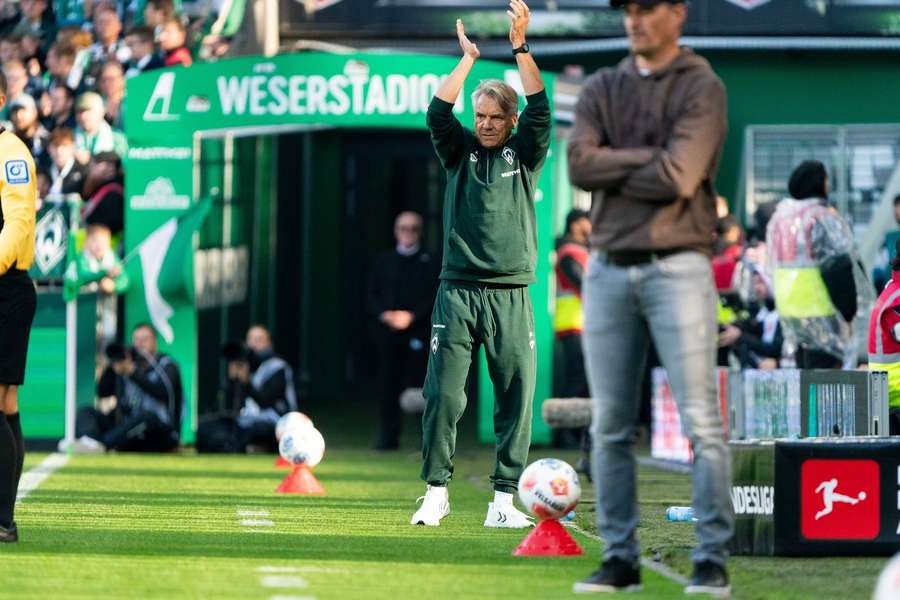 Bremens Trainer Horst Steffen