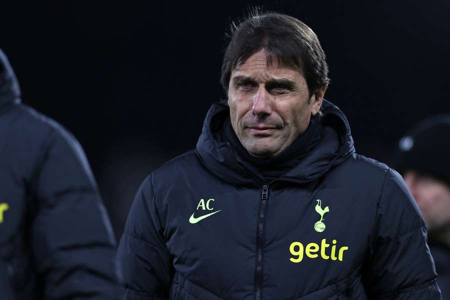 Spurs manager Antonio Conte has been coy over his future