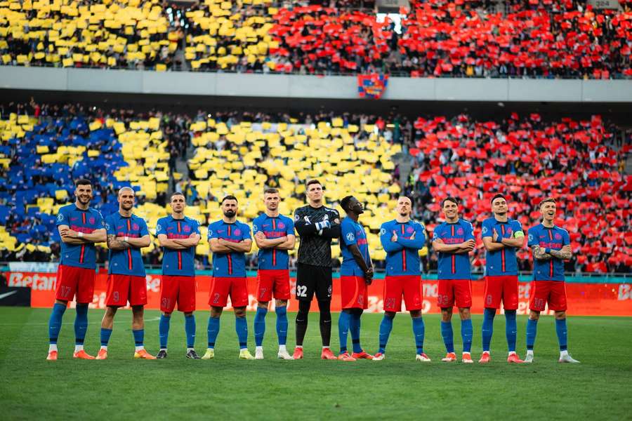 FCSB a cucerit două titluri consecutive în Superliga României
