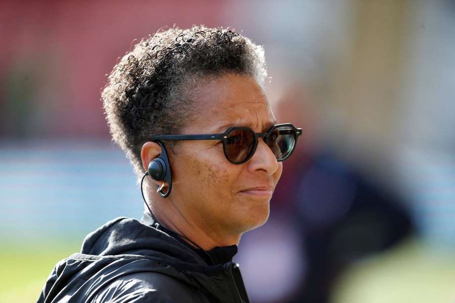 Hope Powell managed England for 15 years before taking the Brighton job