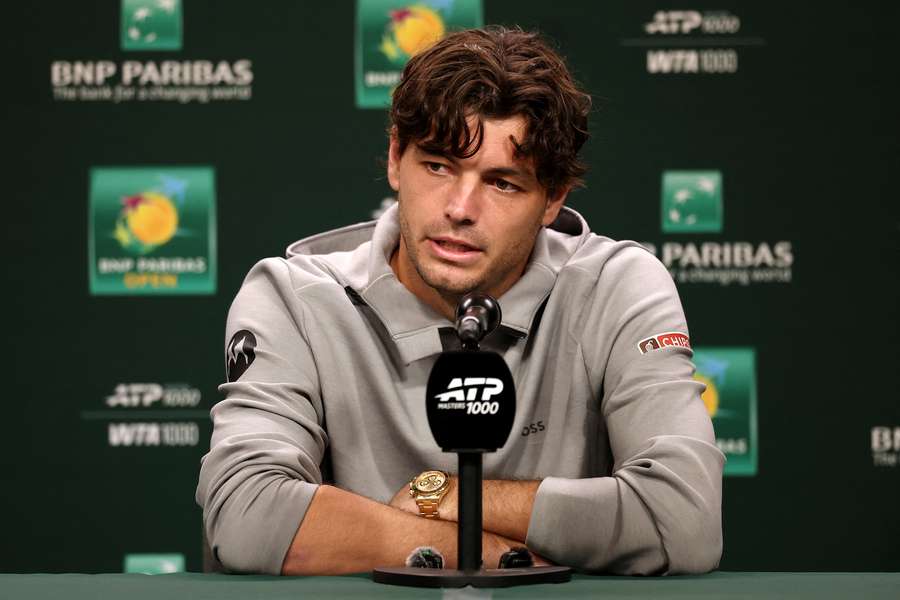 Taylor Fritz says the players have been "patient and mild" with their demands