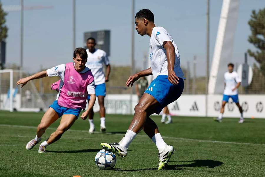 Bellingham ya entrena con normalidad