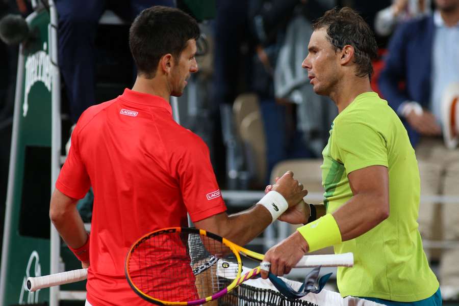 Nadal y Djokovic, en los cuartos de final de 2022