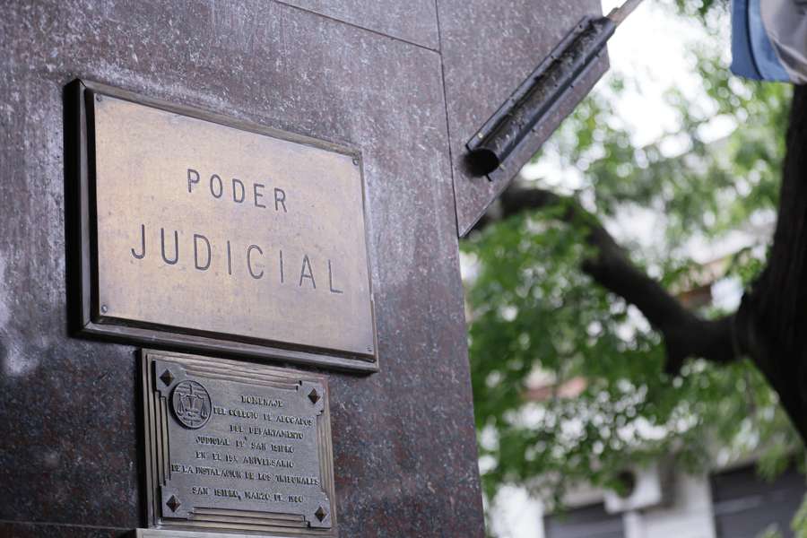 Il palazzo di giustizia di Buenos Aires il mese scorso