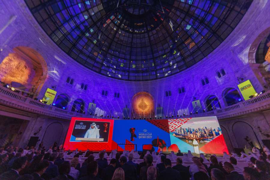 Reprezentacja Polski i Łotwa w grupie F eliminacji mistrzostw świata 2027
