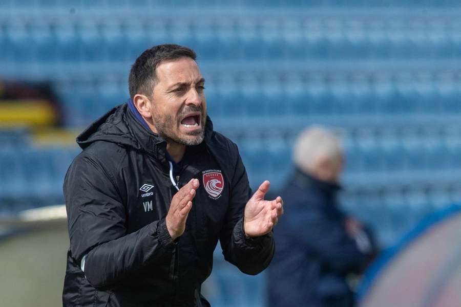 Vasco Matos, treinador do Santa Clara