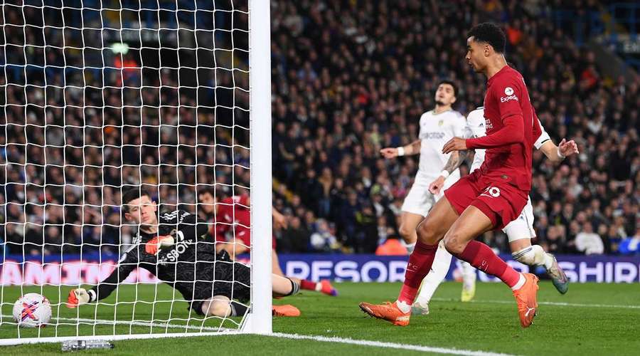 Cody Gakpo marcó el primer gol del Liverpool