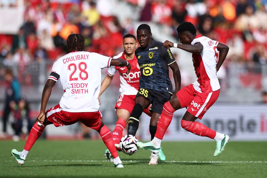 Lille contre Monaco, ce dimanche. Lille contre Monaco, ce dimanche.