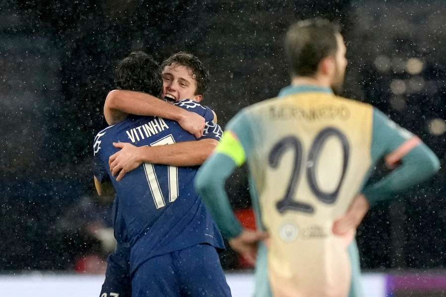 Rozhodující gól do sítě Manchesteru City vstřelil Joao Neves.
