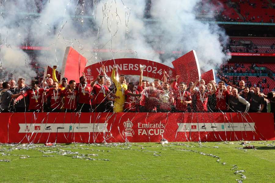 Manchester United venceu Taça de Inglaterra na época passada
