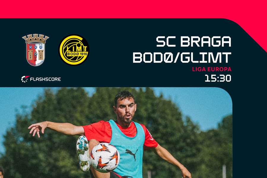 SC Braga recebe Bodo/Glimt