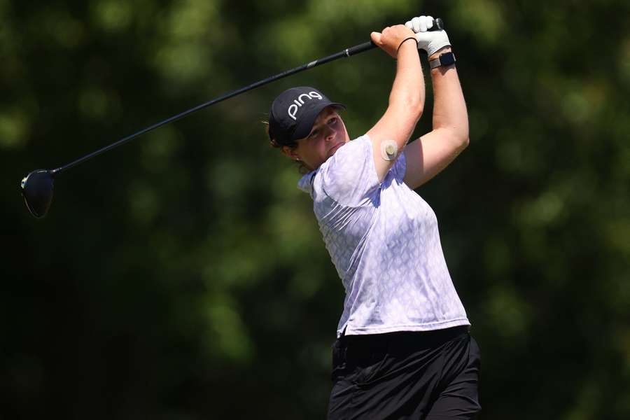 Ewing in action at the LPGA Meijer Classic