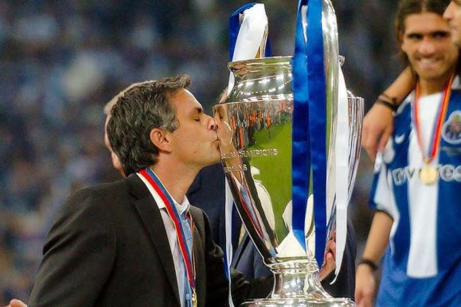 Mourinho venceu a Champions com o FC Porto