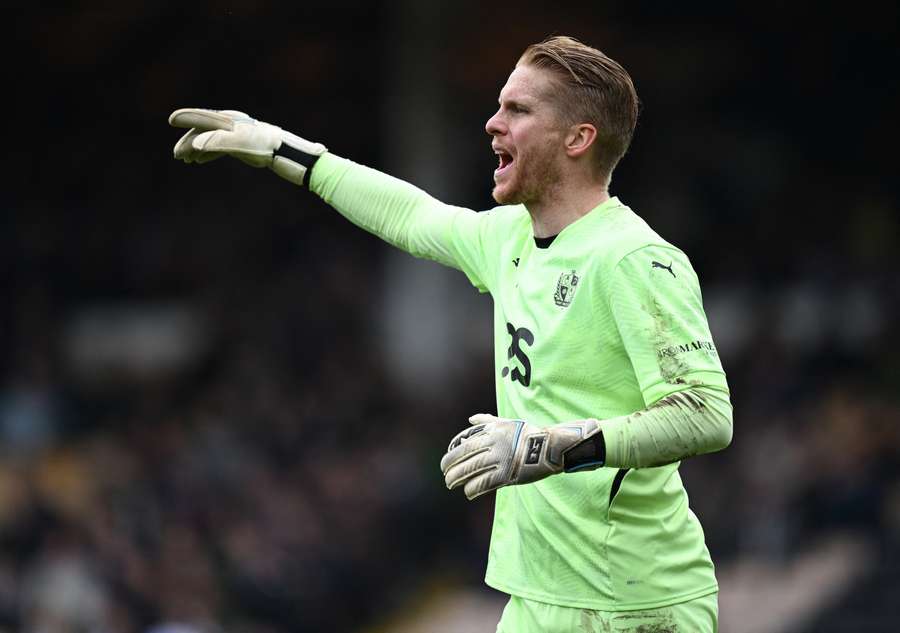 Ben Amos is currently in his second season with Port Vale