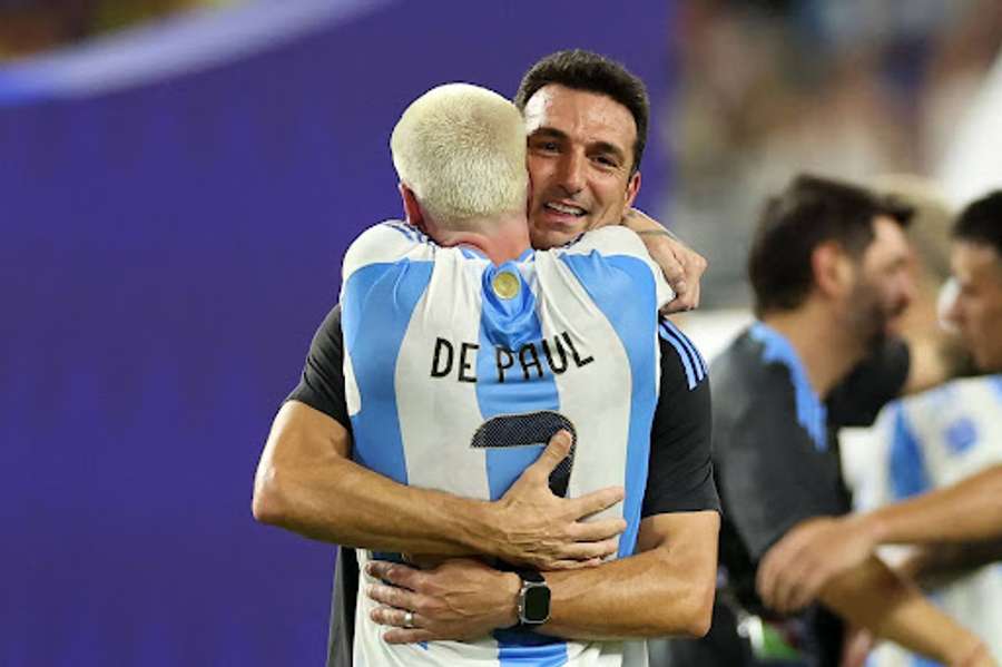 Scaloni and De Paul Scaloni and De Paul