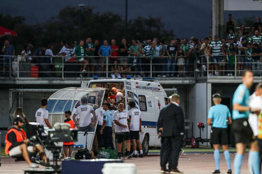 Silvino Sequeira teve de ser reanimado e transportado para o Hospital de São José, em Lisboa