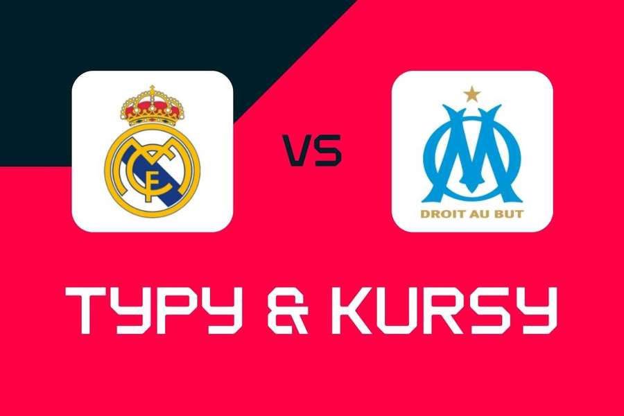 Real Madryt - Olympique Marsylia: Typy bukmacherskie, najlepsze kursy i zakłady (Liga Mistrzów)
