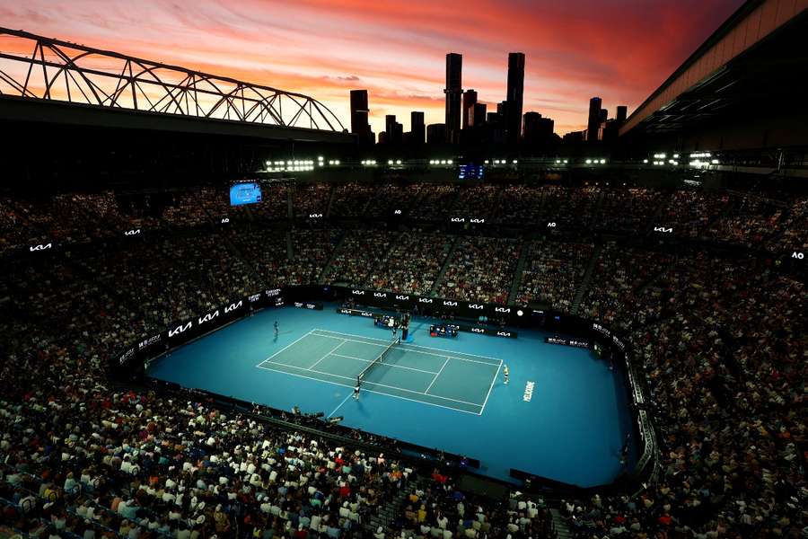 The Australian Open is famous for its late matches The Australian Open is famous for its late matches
