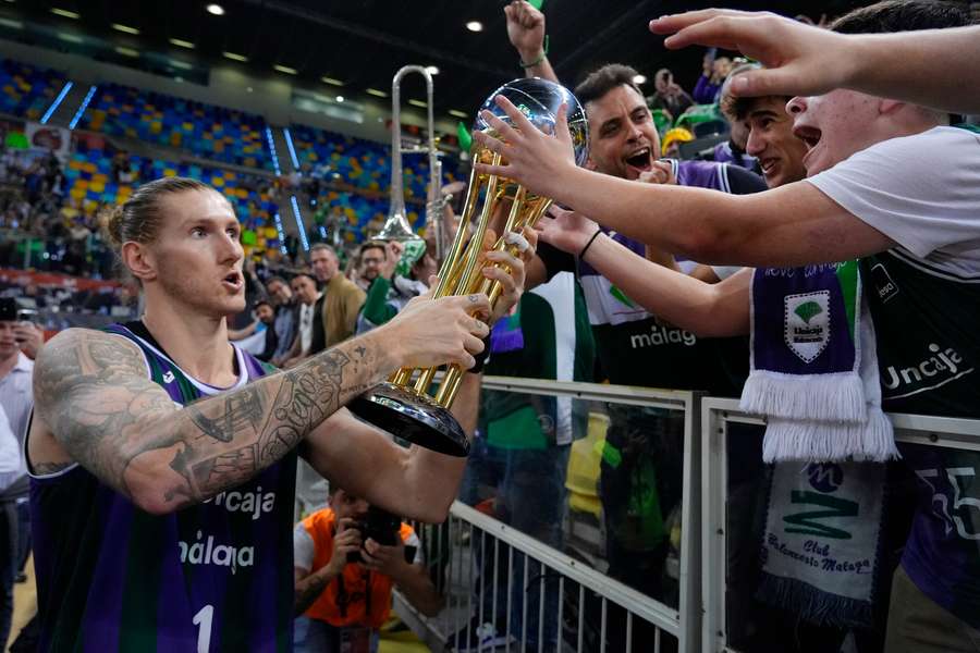 Osetkowski, uno de los jugadores más queridos del Unicaja 