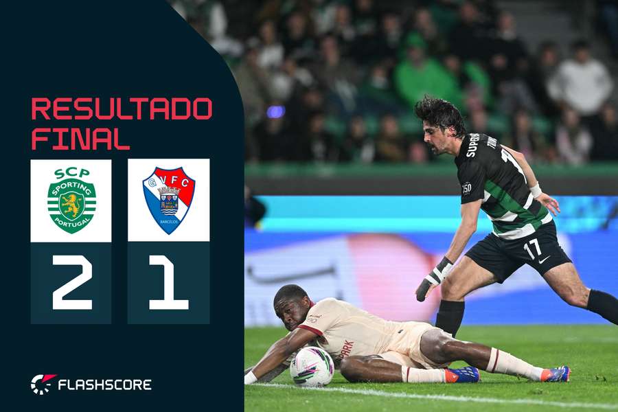 Trincão em destaque no triunfo do Sporting