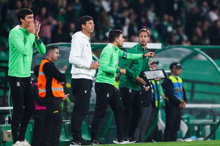 João Pereira estreou-se como treinador na Liga dos Campeões