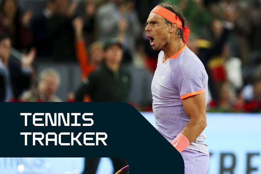 Rafael Nadal staat vandaag wellicht voor het laatst in de derde ronde van de Madrid Open