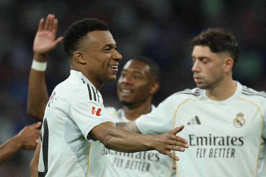 Kylian Mbappe netted 25 times in LaLiga for Real Madrid